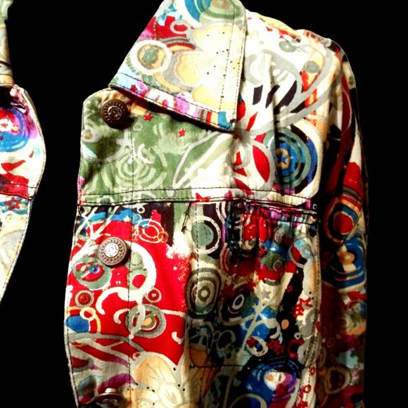 Kaktus Size XL Woman's Top Jacket, Plus Size Woman, Vintage XL Oversize Jacket - Picture 9 of 16